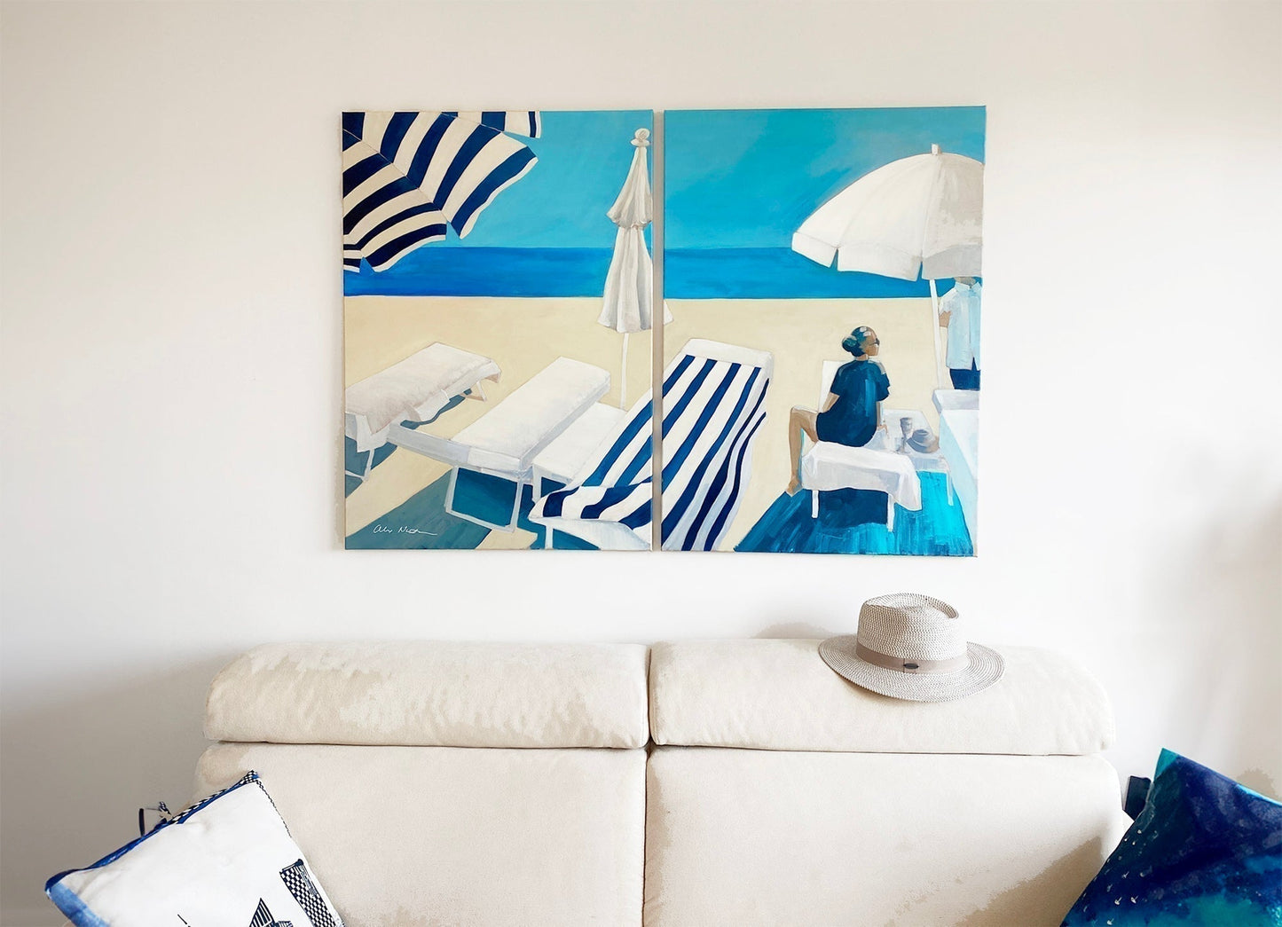Mediterranean Mirage: The Real Story Behind My New French Riviera Art