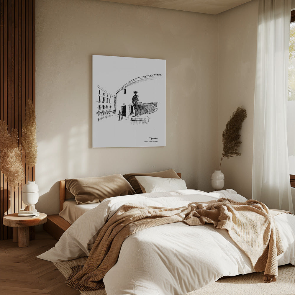 The Spirit of Andalucia, Spain – Ronda Street Style: Fine Art Wooden Framed Poster
