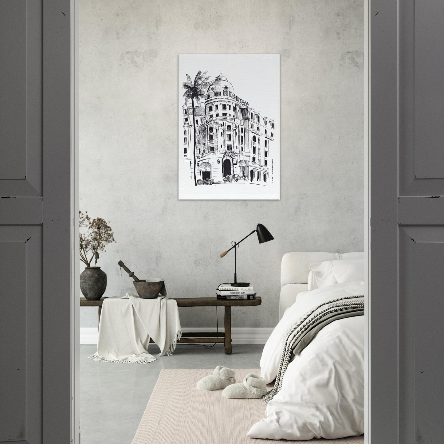 Elegant Architecture Of France, Art On Canvas Print