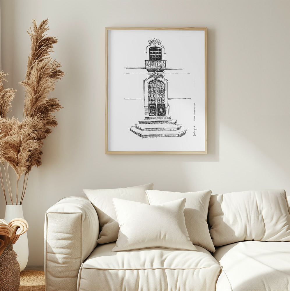 Portugese Portals: Windows & Doorways, Framed Fine Art Print