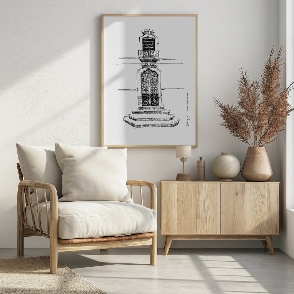 Portugese Portals: Windows & Doorways, Fine Art Poster