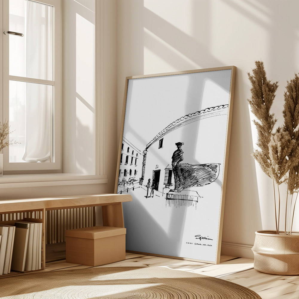 The Spirit of Andalucia, Spain – Ronda Street Style: Fine Art Poster