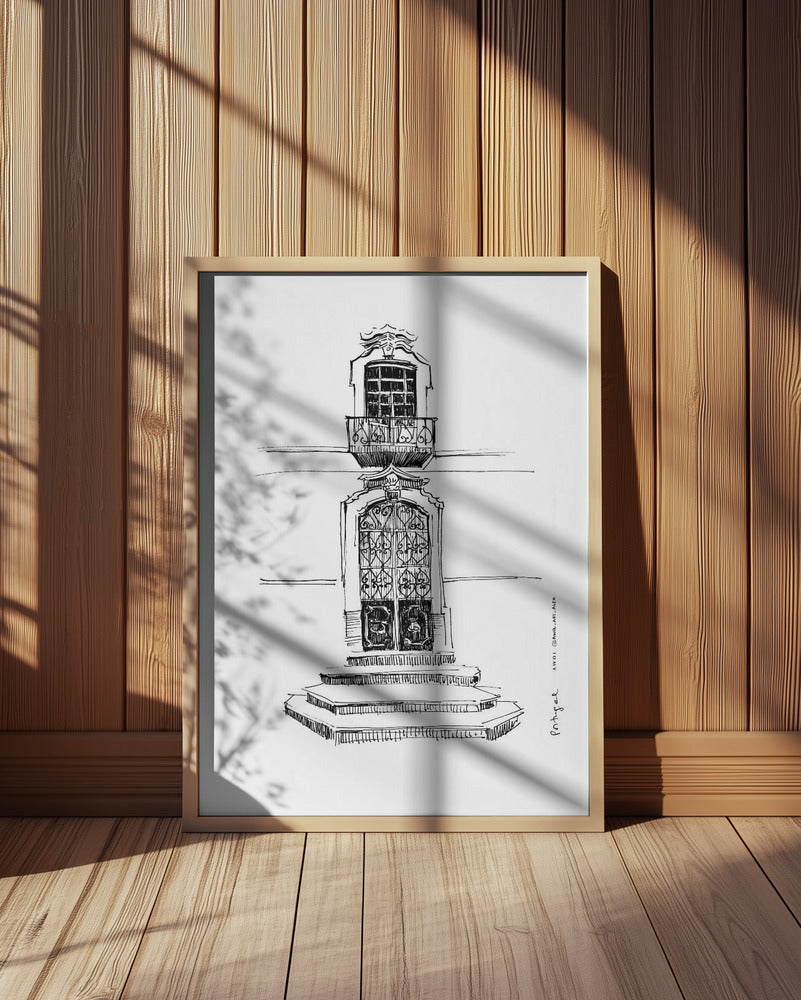 Portugese Portals: Windows & Doorways, Framed Fine Art Print