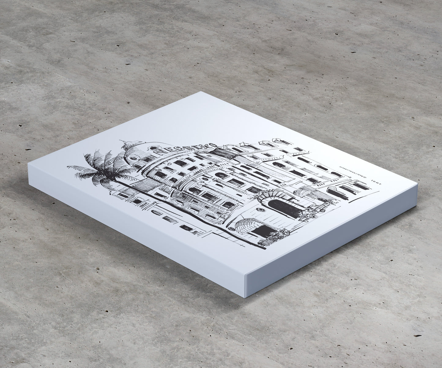Elegant Architecture Of France, Art On Canvas Print