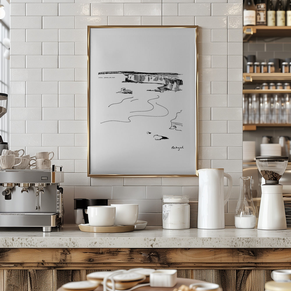 Sagres, Algarve Surf & Sea: Portugal Fine Art Poster