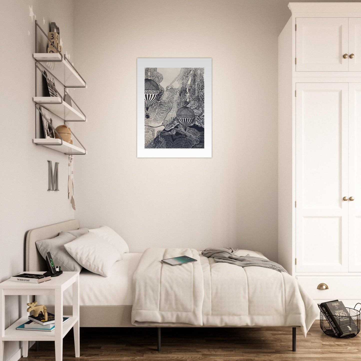 Dreaming Big: Vintage Balloon Adventures In The Sky, Aluminum Art Print
