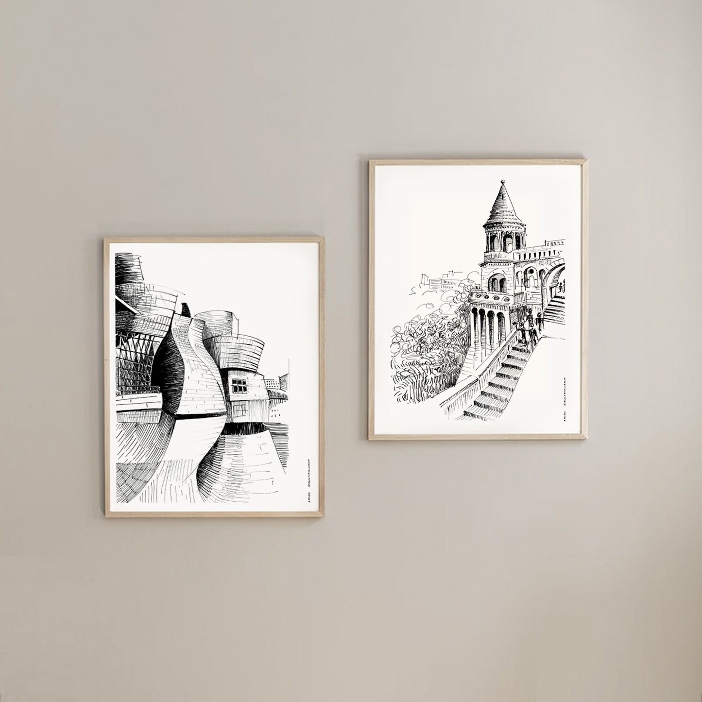 Guggenheim Bilbao, Modern Architecture Masterpiece: Poster Print