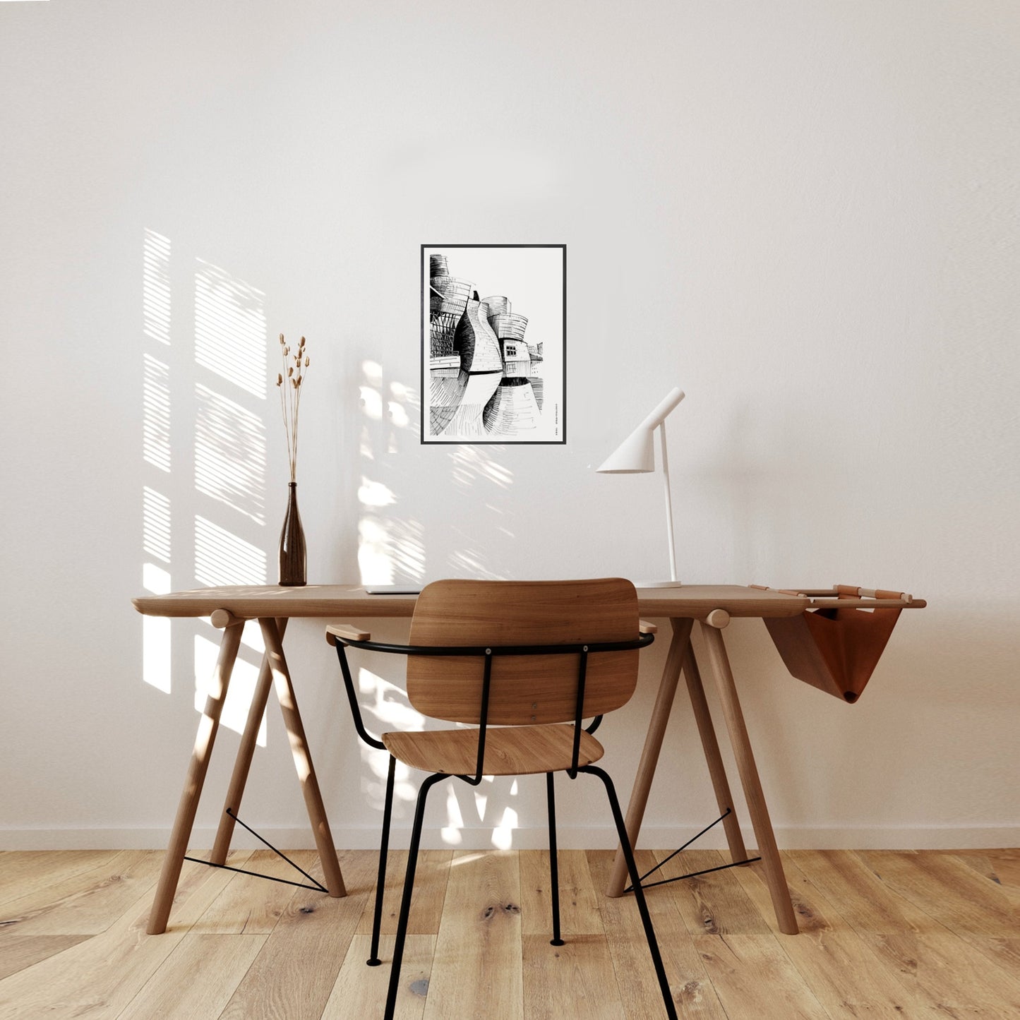 Guggenheim Bilbao, Modern Architecture Masterpiece: Poster Print