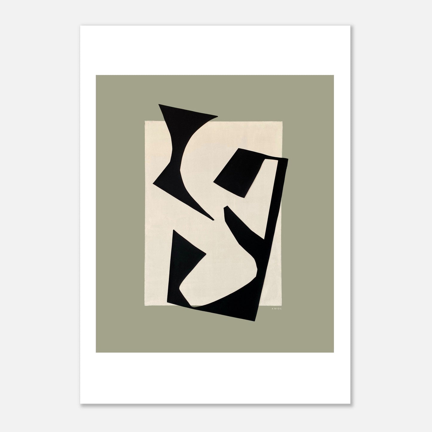 Abstract Rocks, Landscapes & Calanques: Premium Paper Poster - Creations Awol