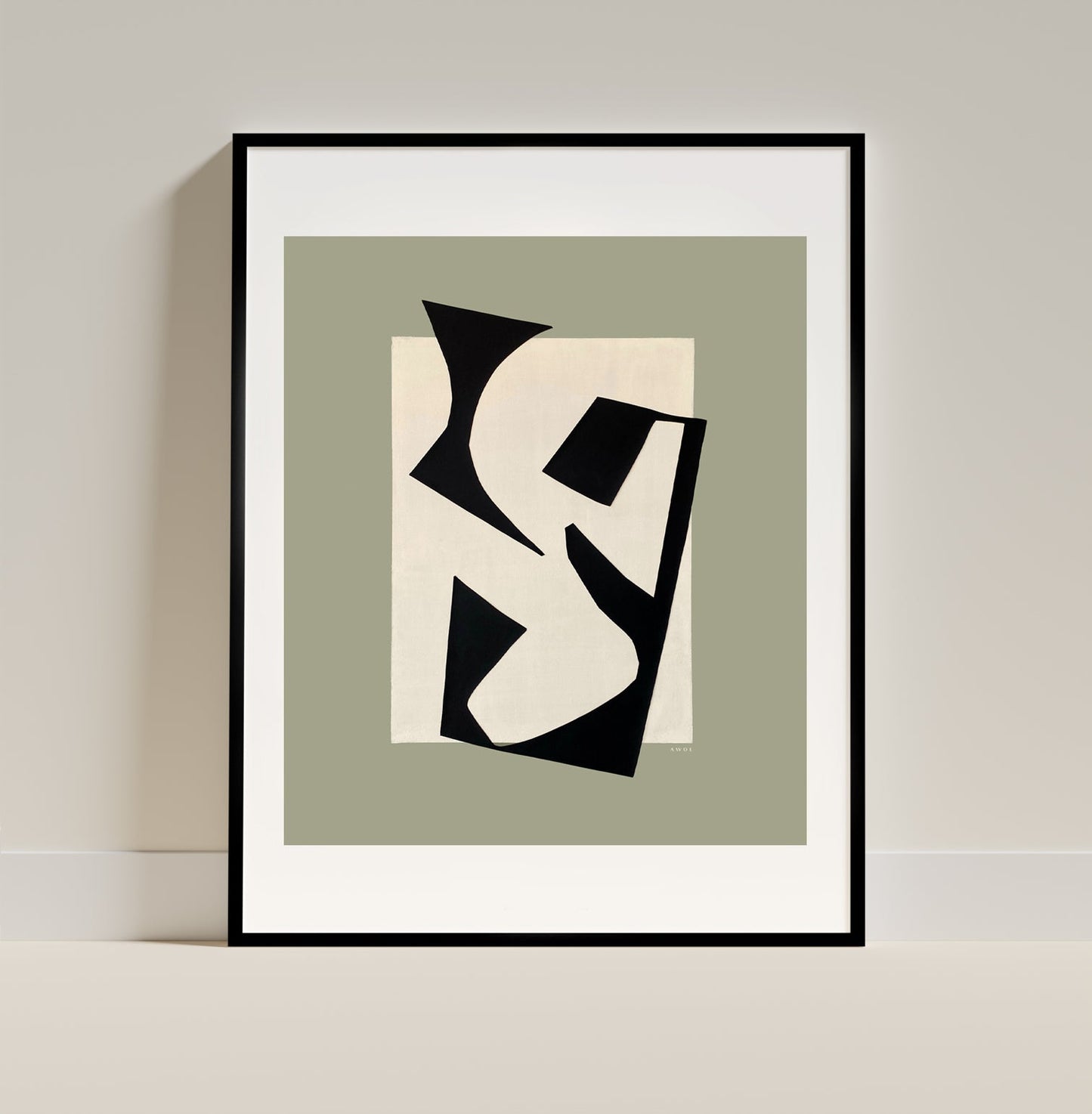 Abstract Rocks, Landscapes & Calanques: Premium Paper Poster - Creations Awol