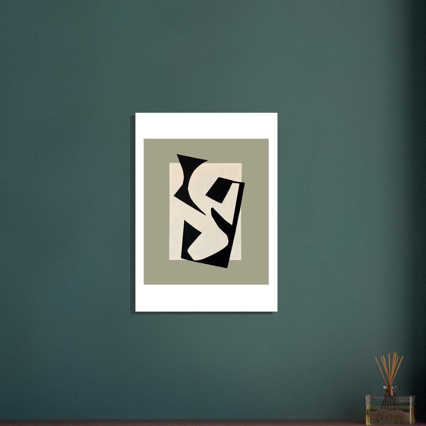 Abstract Rocks, Landscapes & Calanques: Premium Paper Poster - Creations Awol