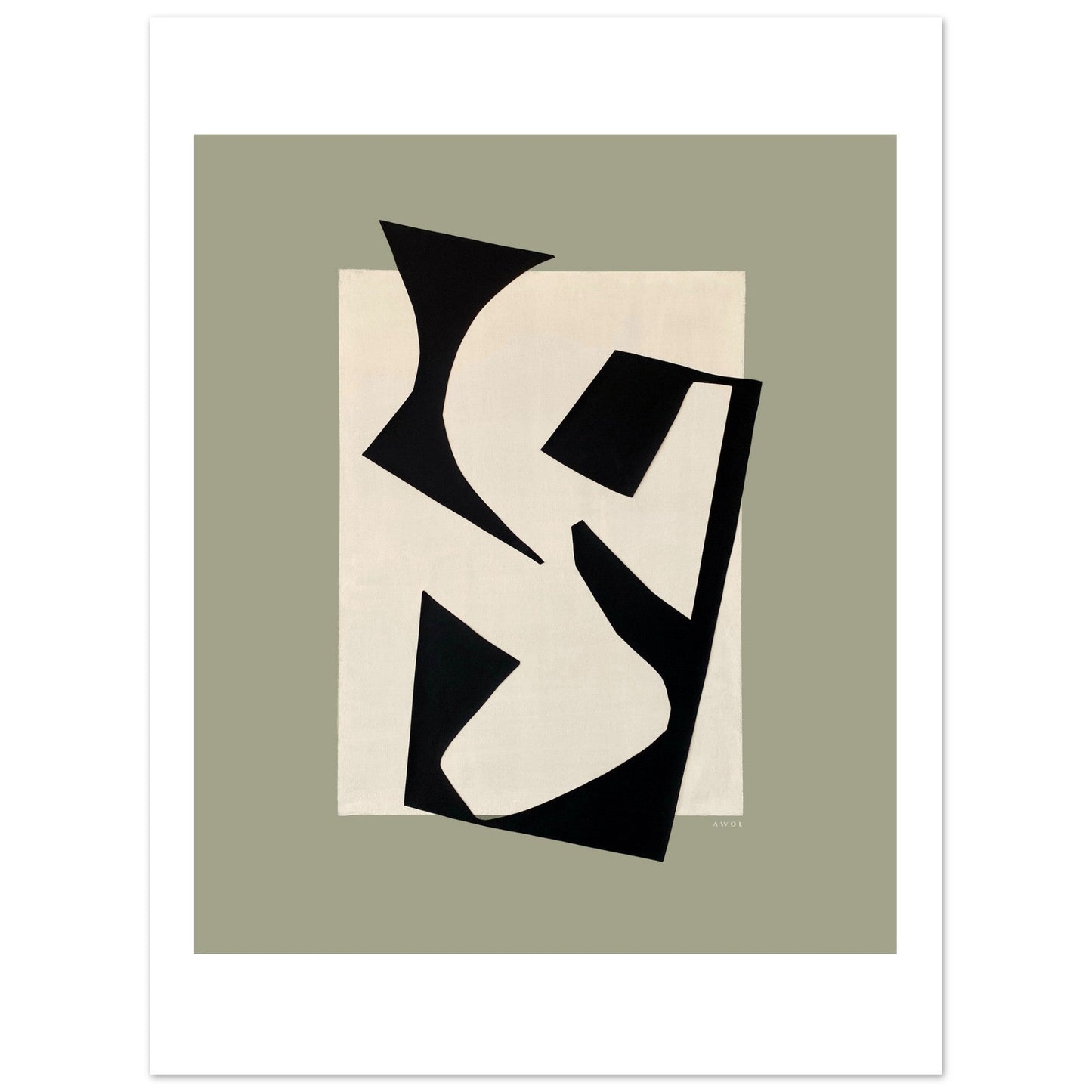 Abstract Rocks, Landscapes & Calanques: Premium Paper Poster - Creations Awol