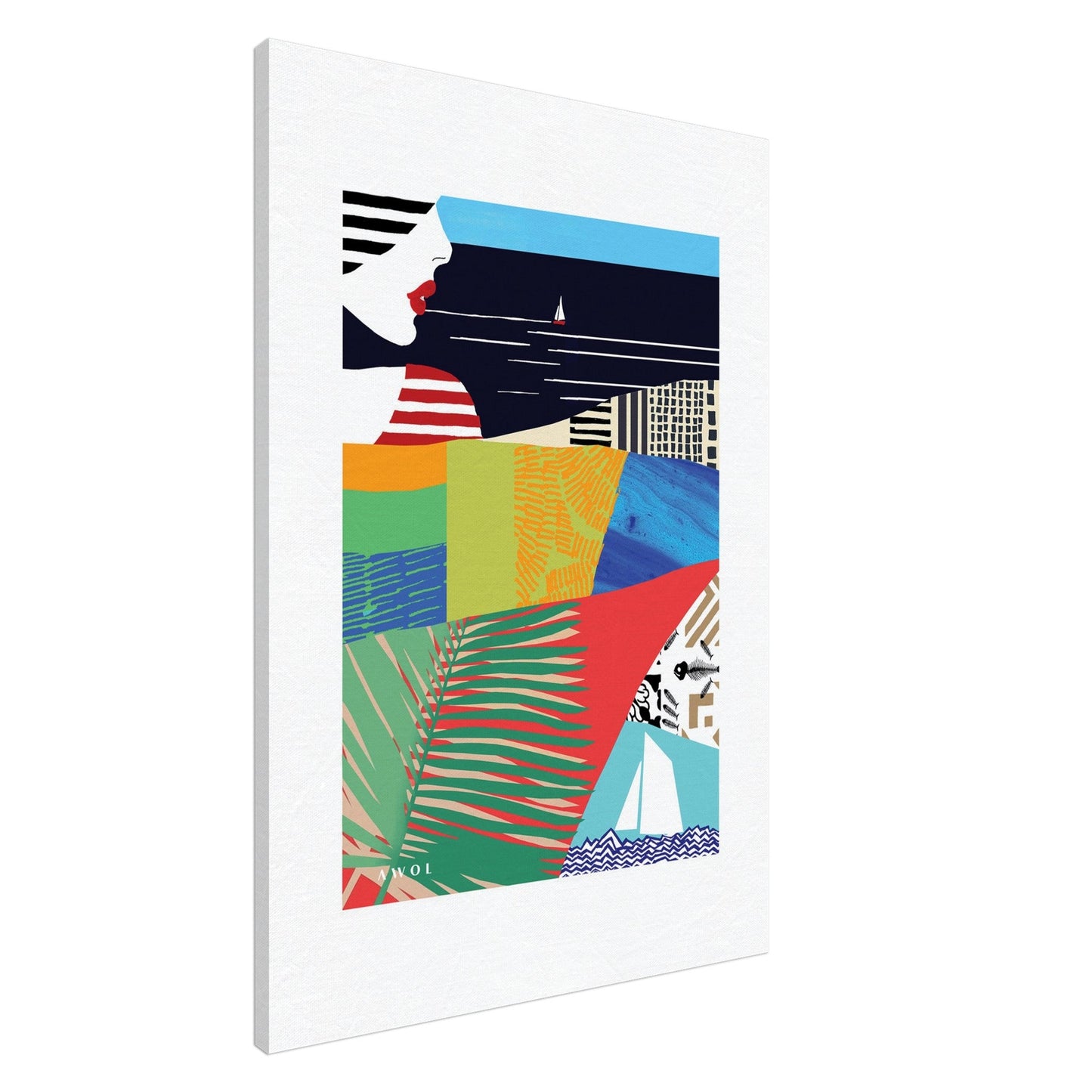 Beach Vibes: Canvas Print - Creations Awol