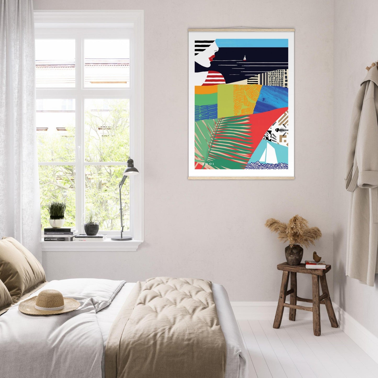 Beach Vibes: Classic Matte Paper Poster with Hanger - Creations Awol