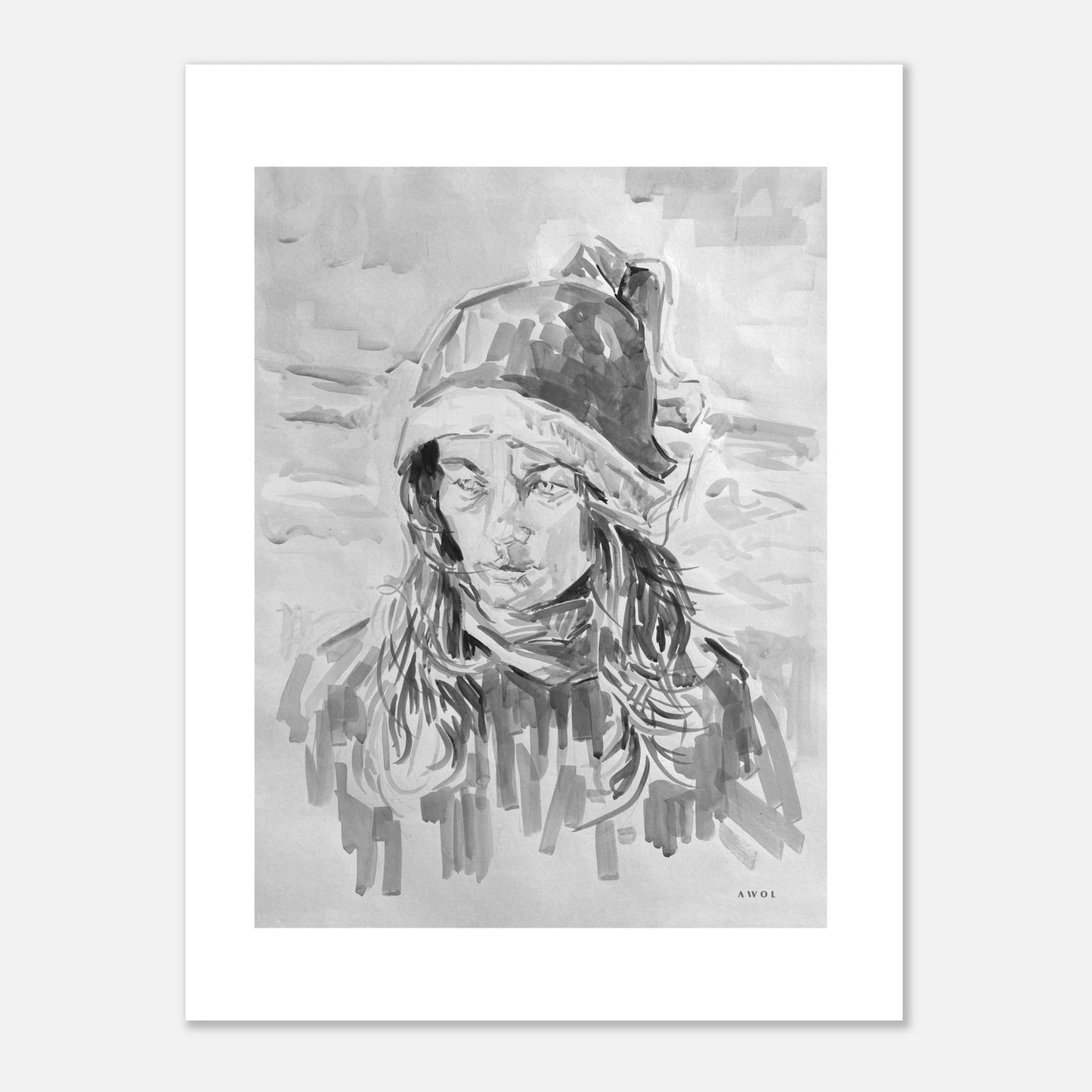 Christmas In Asia Portrait On The Beach: Classic Matte Paper Poster - Creations Awol