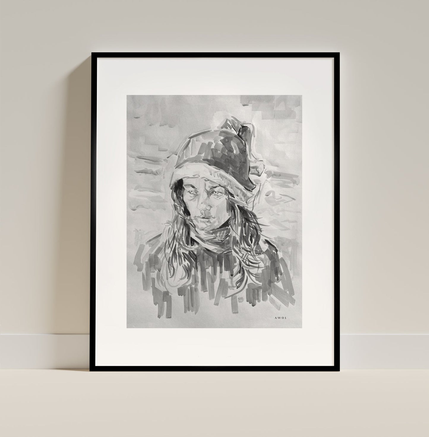 Christmas In Asia Portrait On The Beach: Classic Matte Paper Poster - Creations Awol