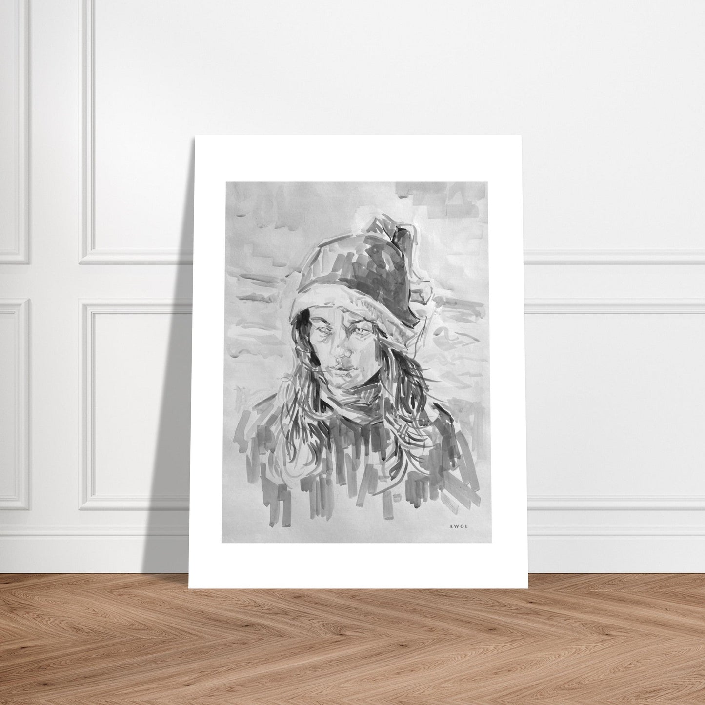 Christmas In Asia Portrait On The Beach: Classic Matte Paper Poster - Creations Awol