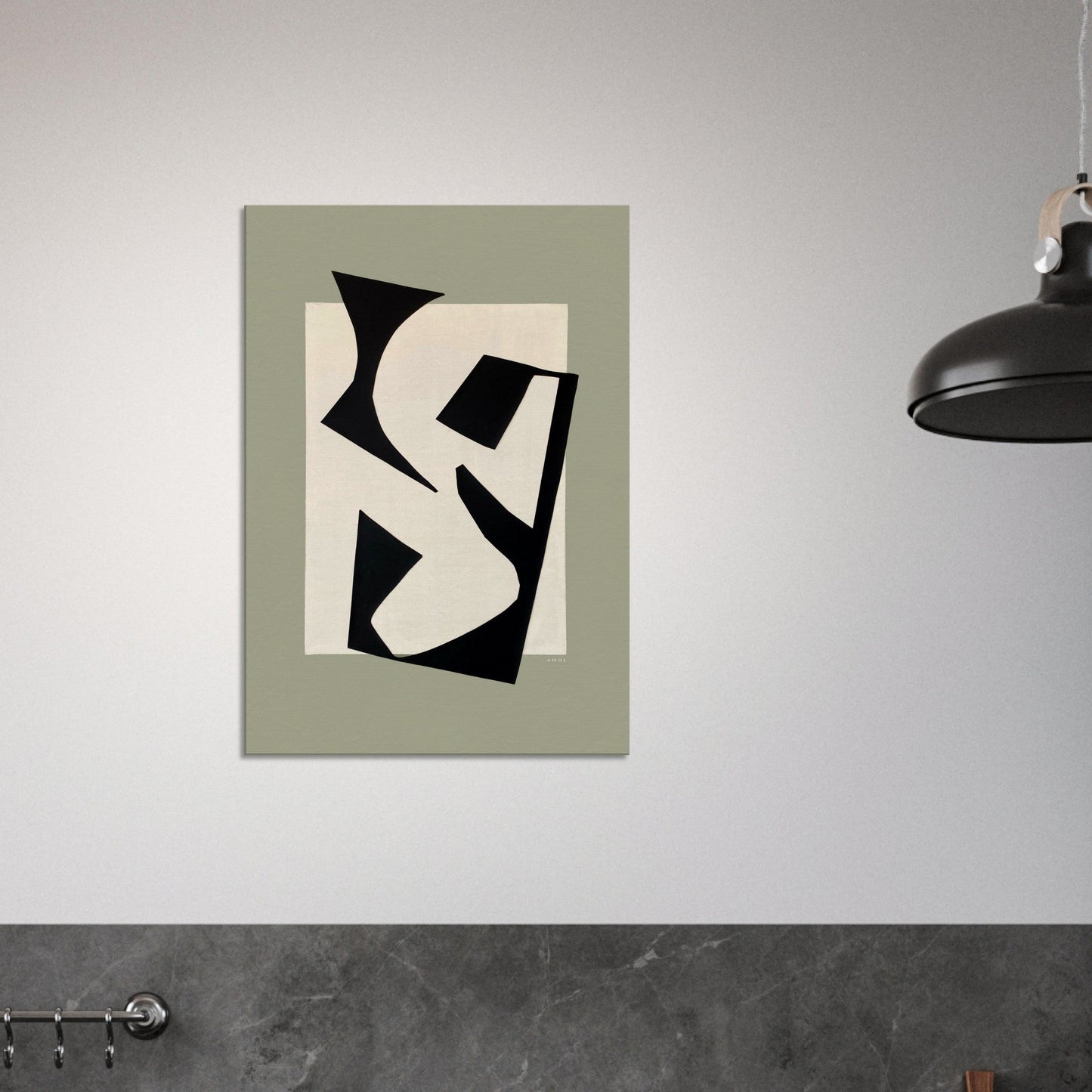 Coastlines & Calanques: Abstract Landscapes Canvas Art - Creations Awol