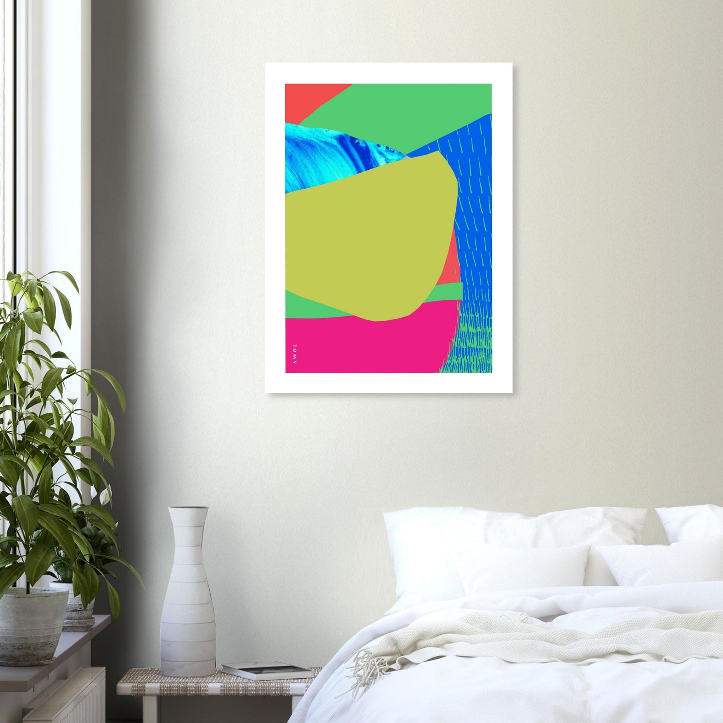 Colourful Bali, Thailand And Vietnam Abstract Landscapes: Aluminum Art Print - Creations Awol