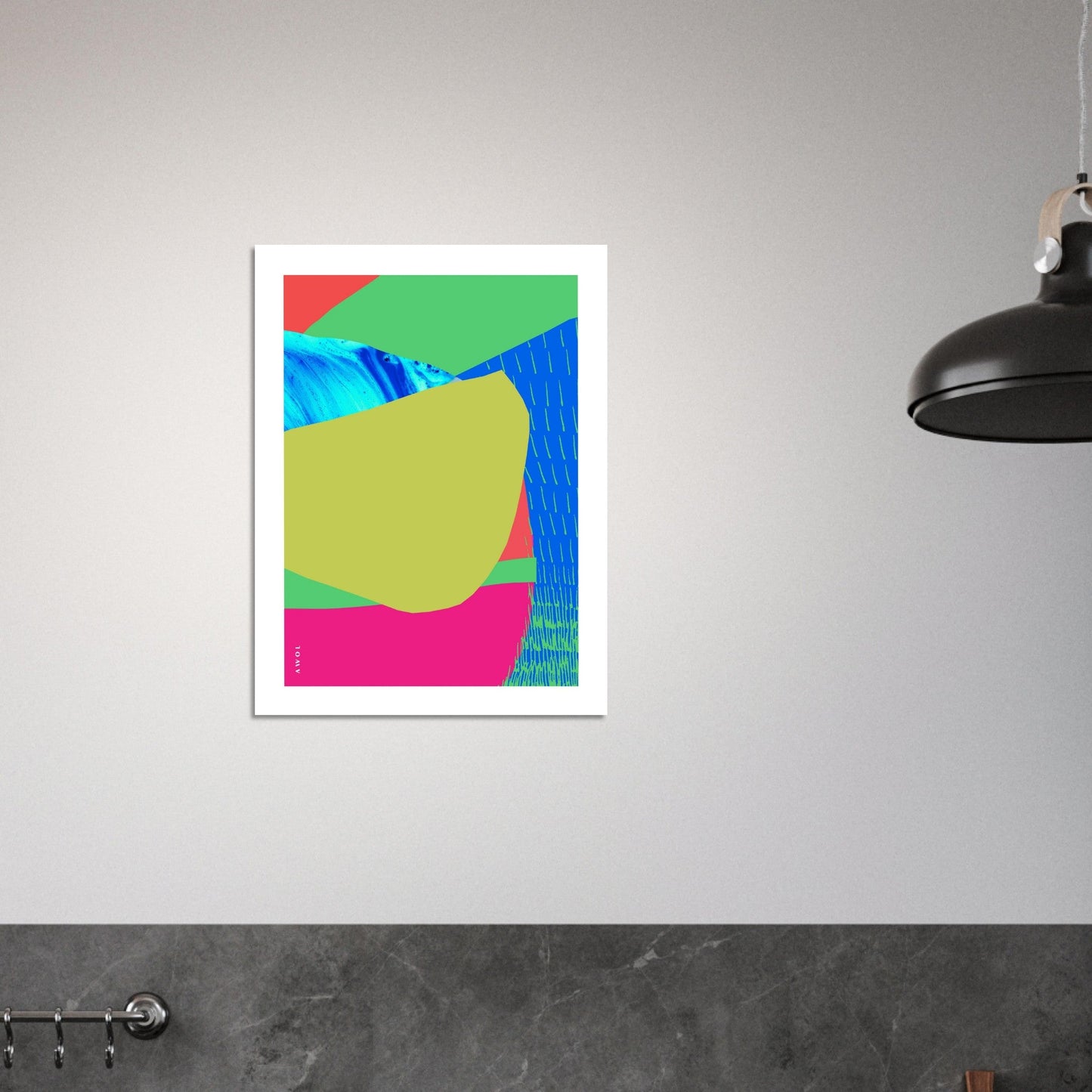 Colourful Bali, Thailand And Vietnam Abstract Landscapes: Aluminum Art Print - Creations Awol