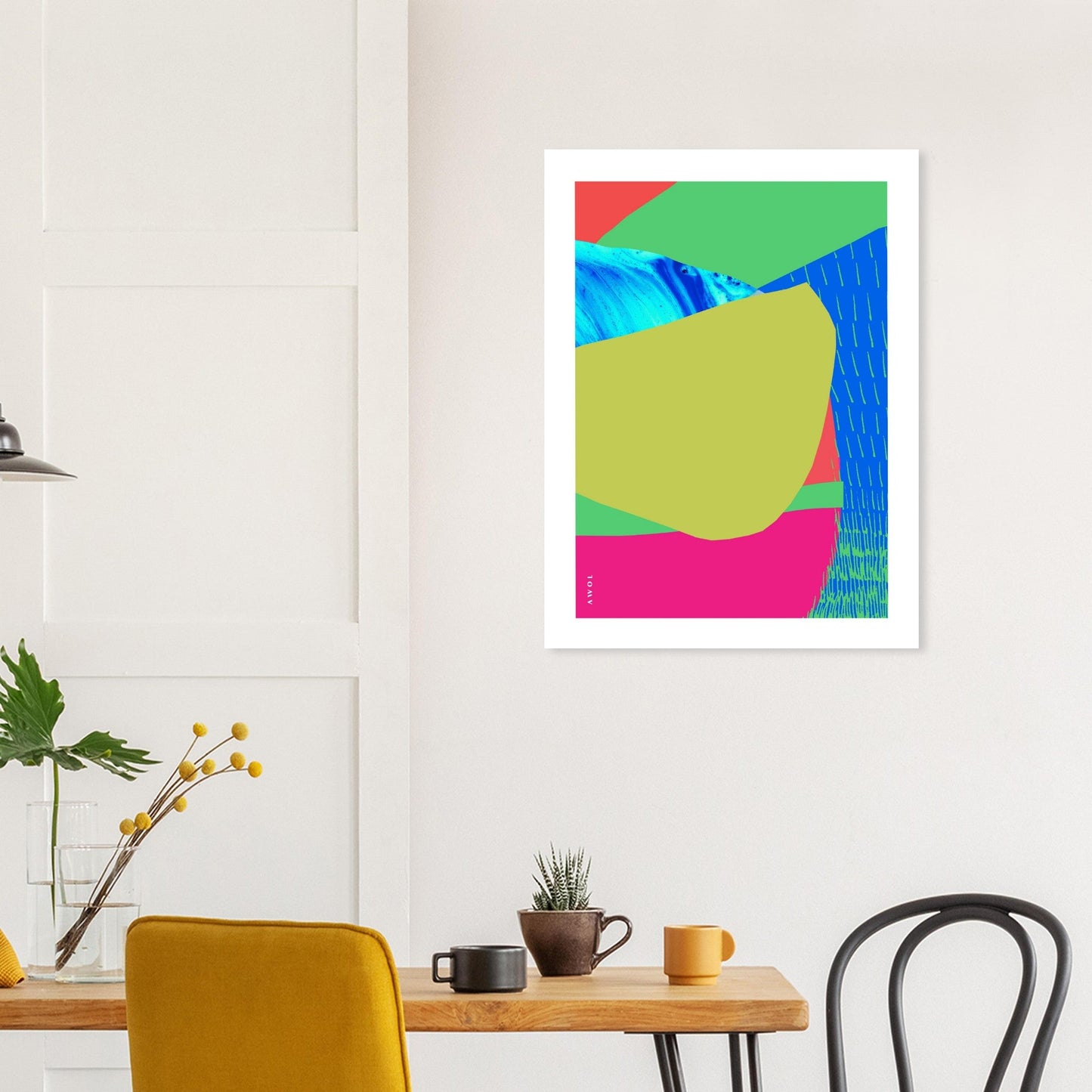 Colourful Bali, Thailand And Vietnam Abstract Landscapes: Aluminum Art Print - Creations Awol