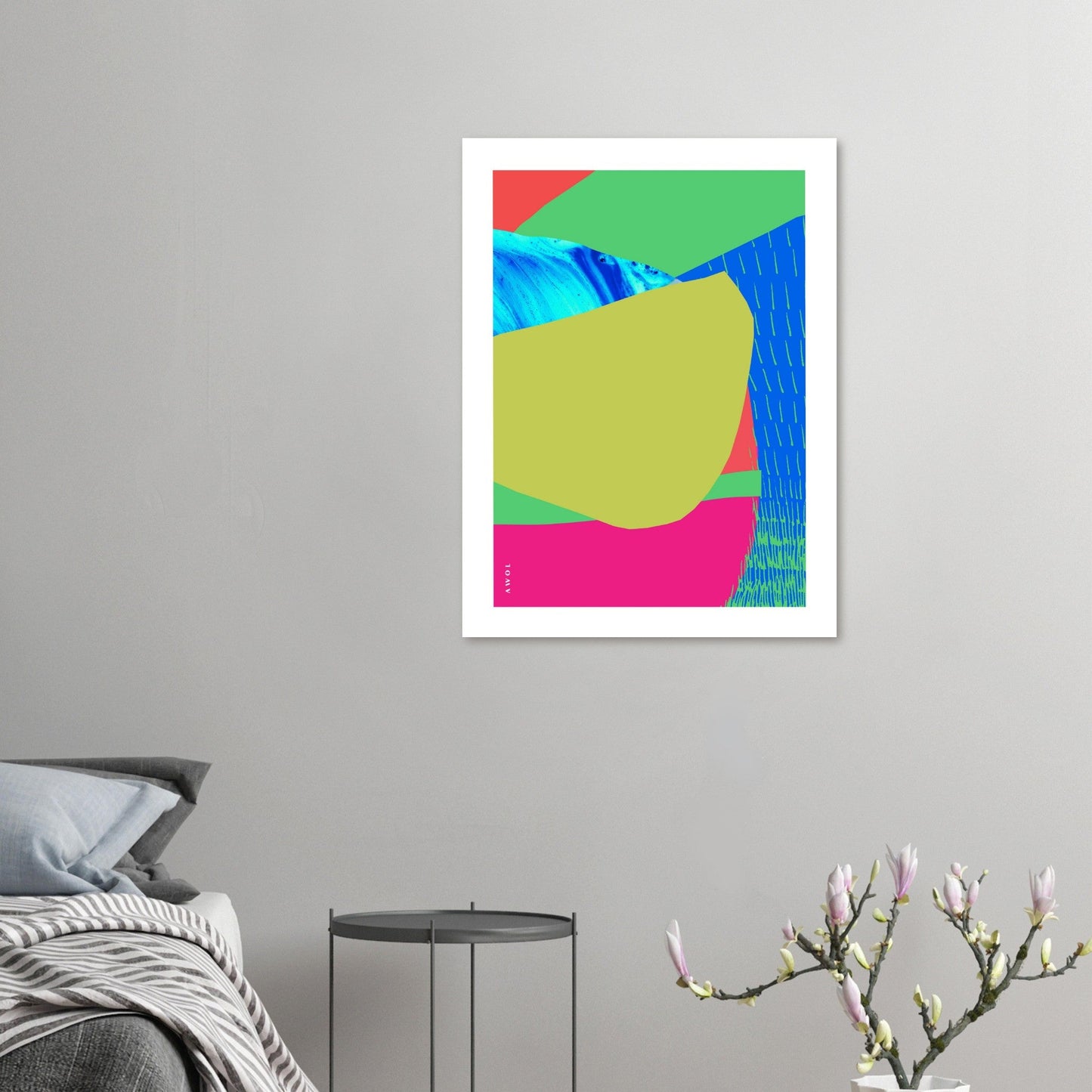 Colourful Bali, Thailand And Vietnam Abstract Landscapes: Aluminum Art Print - Creations Awol