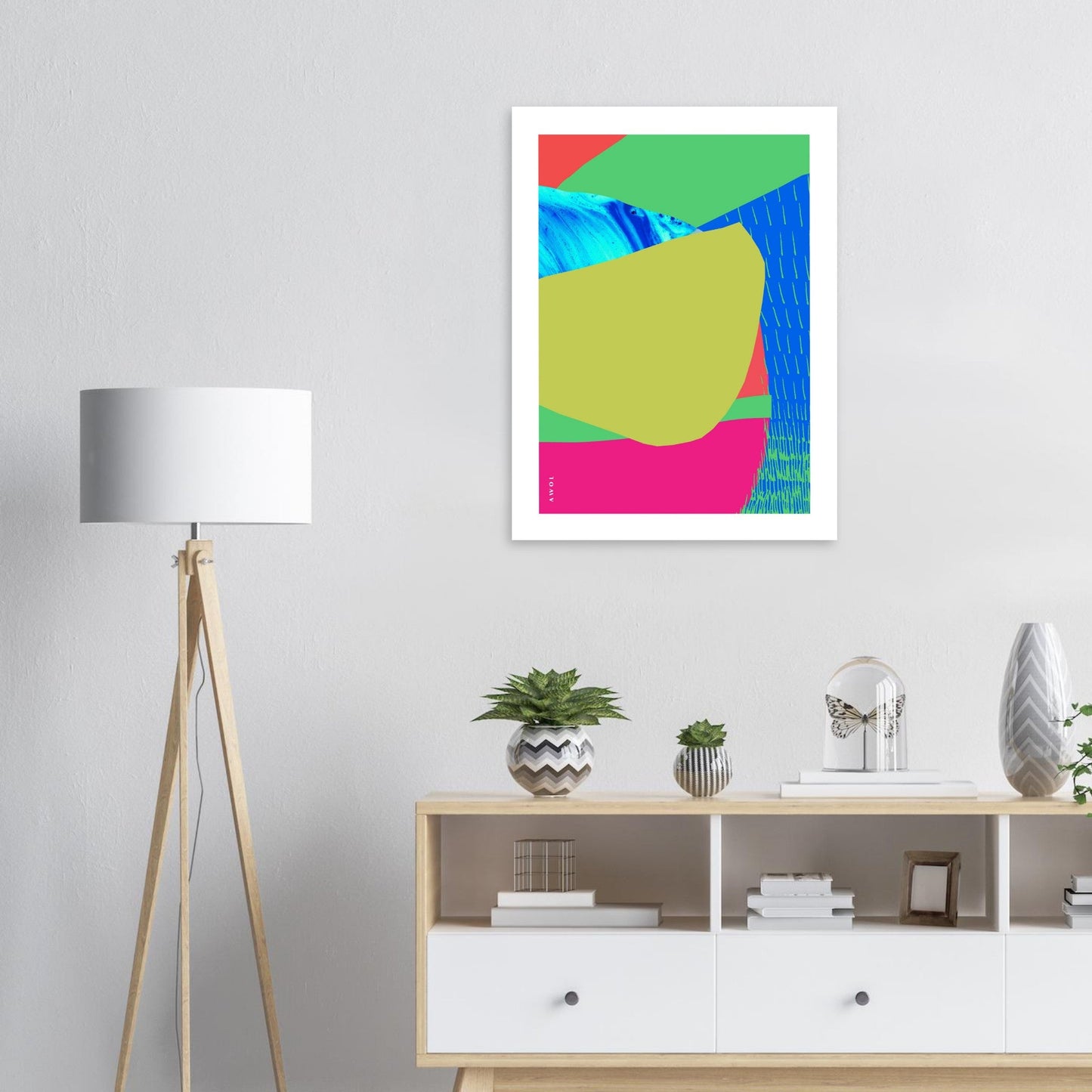 Colourful Bali, Thailand And Vietnam Abstract Landscapes: Aluminum Art Print - Creations Awol