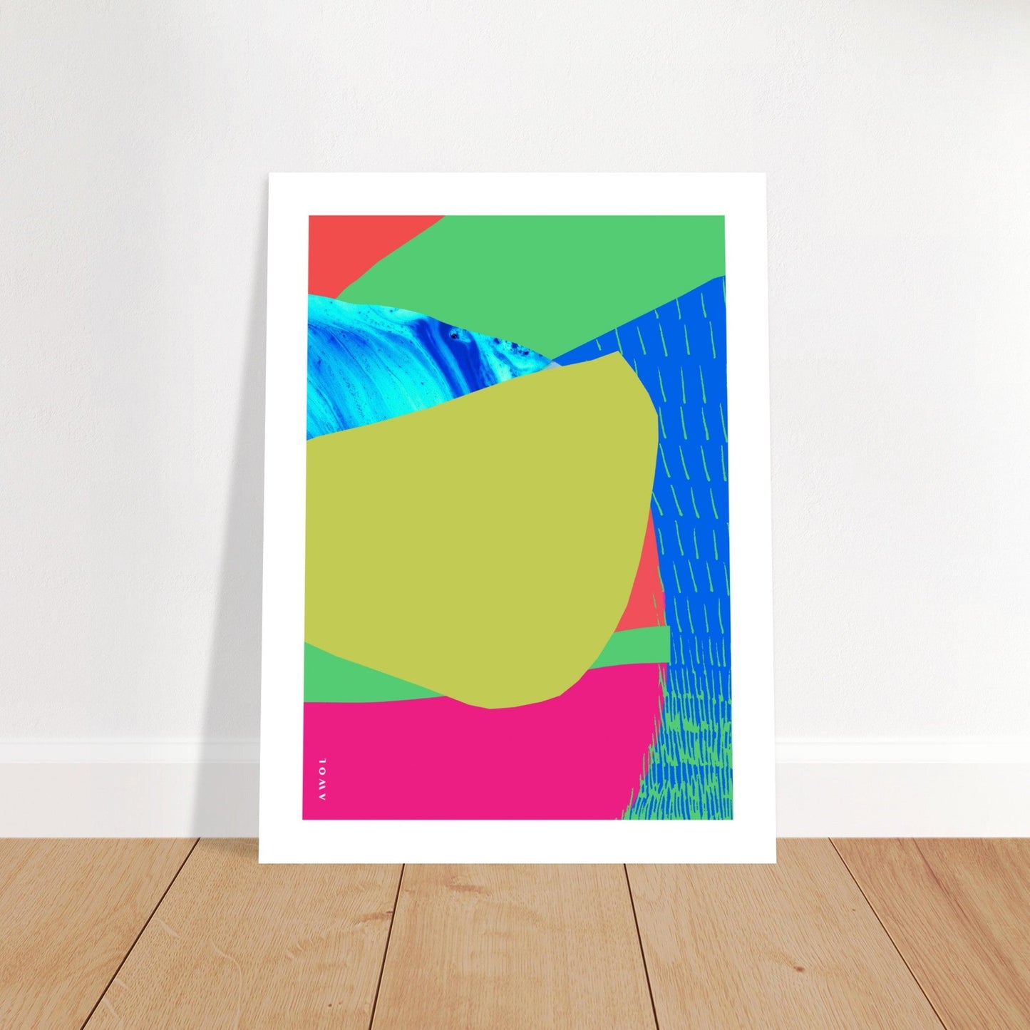 Colourful Bali, Thailand And Vietnam Abstract Landscapes: Aluminum Art Print - Creations Awol