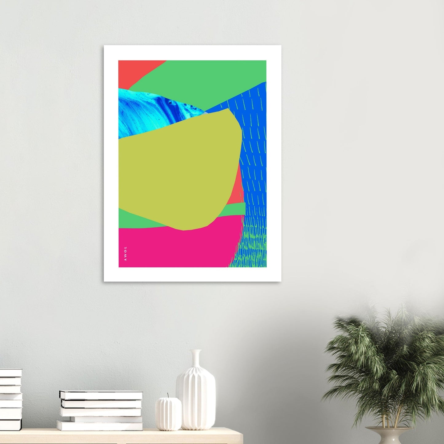 Colourful Bali, Thailand And Vietnam Abstract Landscapes: Aluminum Art Print - Creations Awol