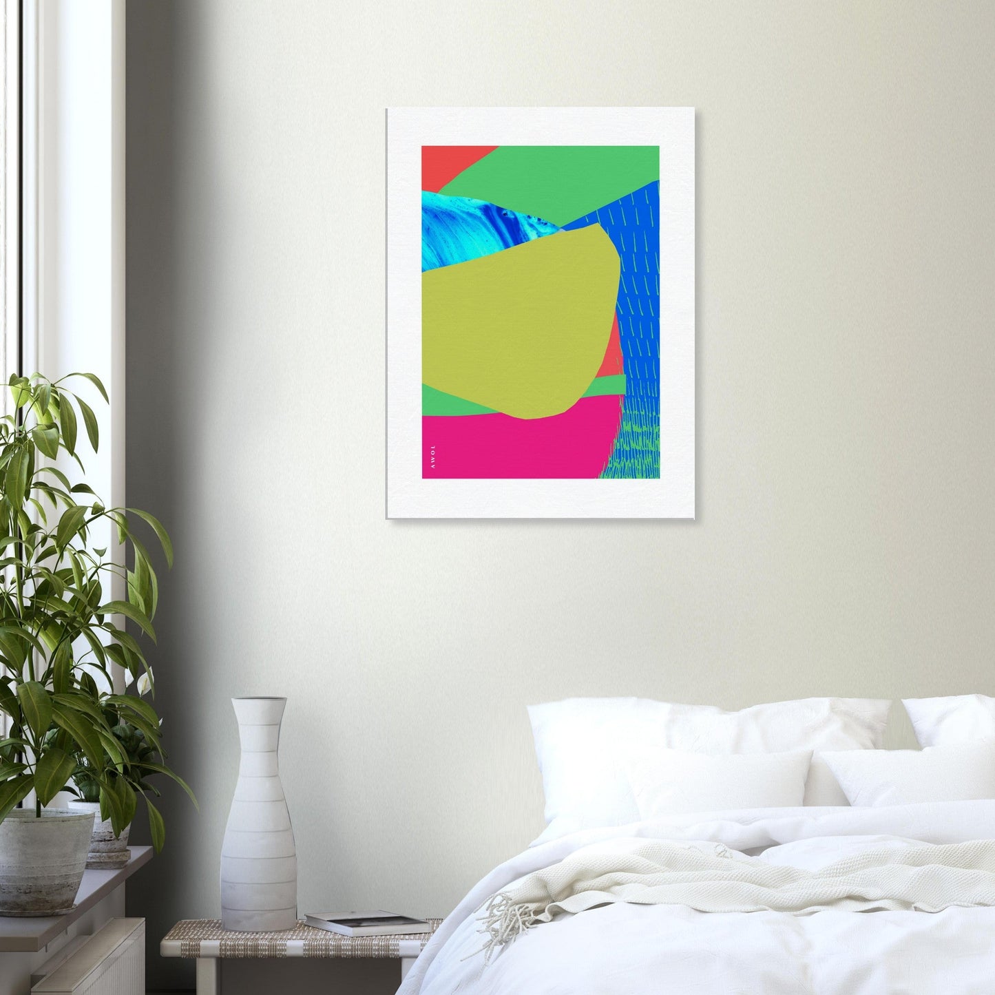 Colourful Bali, Thailand And Vietnam Abstract Landscapes: Canvas Print - Creations Awol