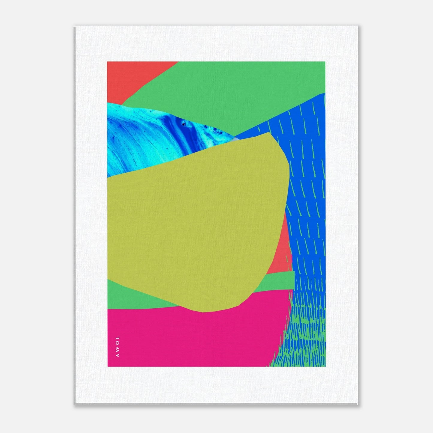 Colourful Bali, Thailand And Vietnam Abstract Landscapes: Canvas Print - Creations Awol