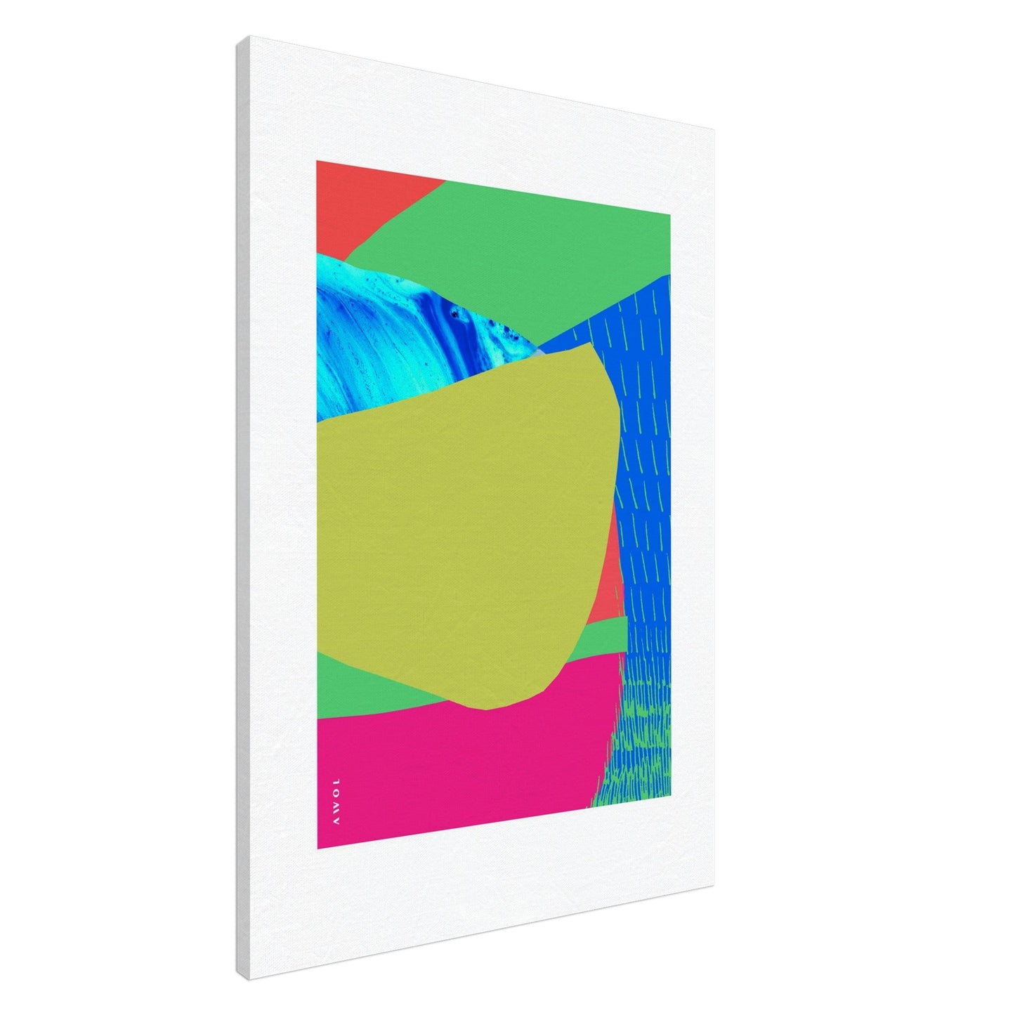 Colourful Bali, Thailand And Vietnam Abstract Landscapes: Canvas Print - Creations Awol
