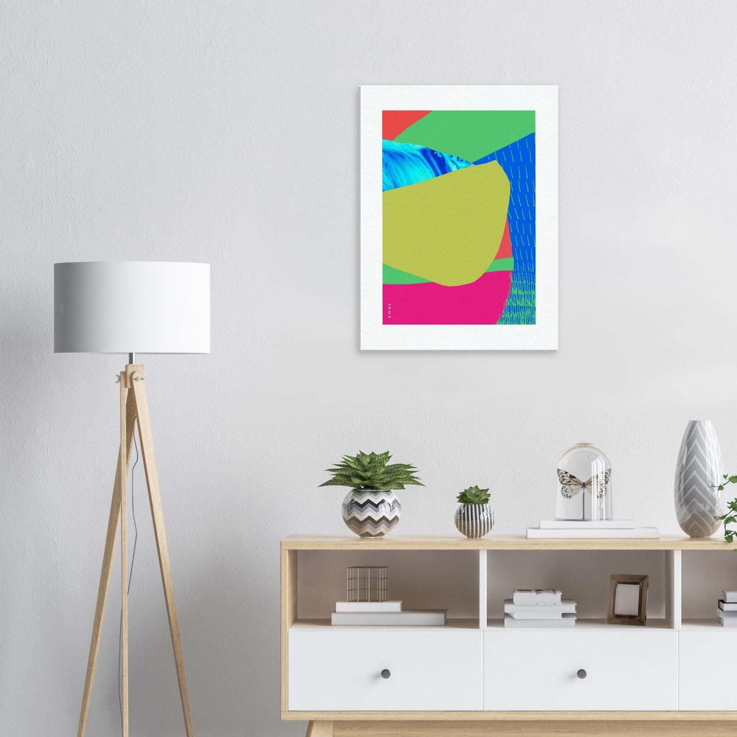Colourful Bali, Thailand And Vietnam Abstract Landscapes: Canvas Print - Creations Awol
