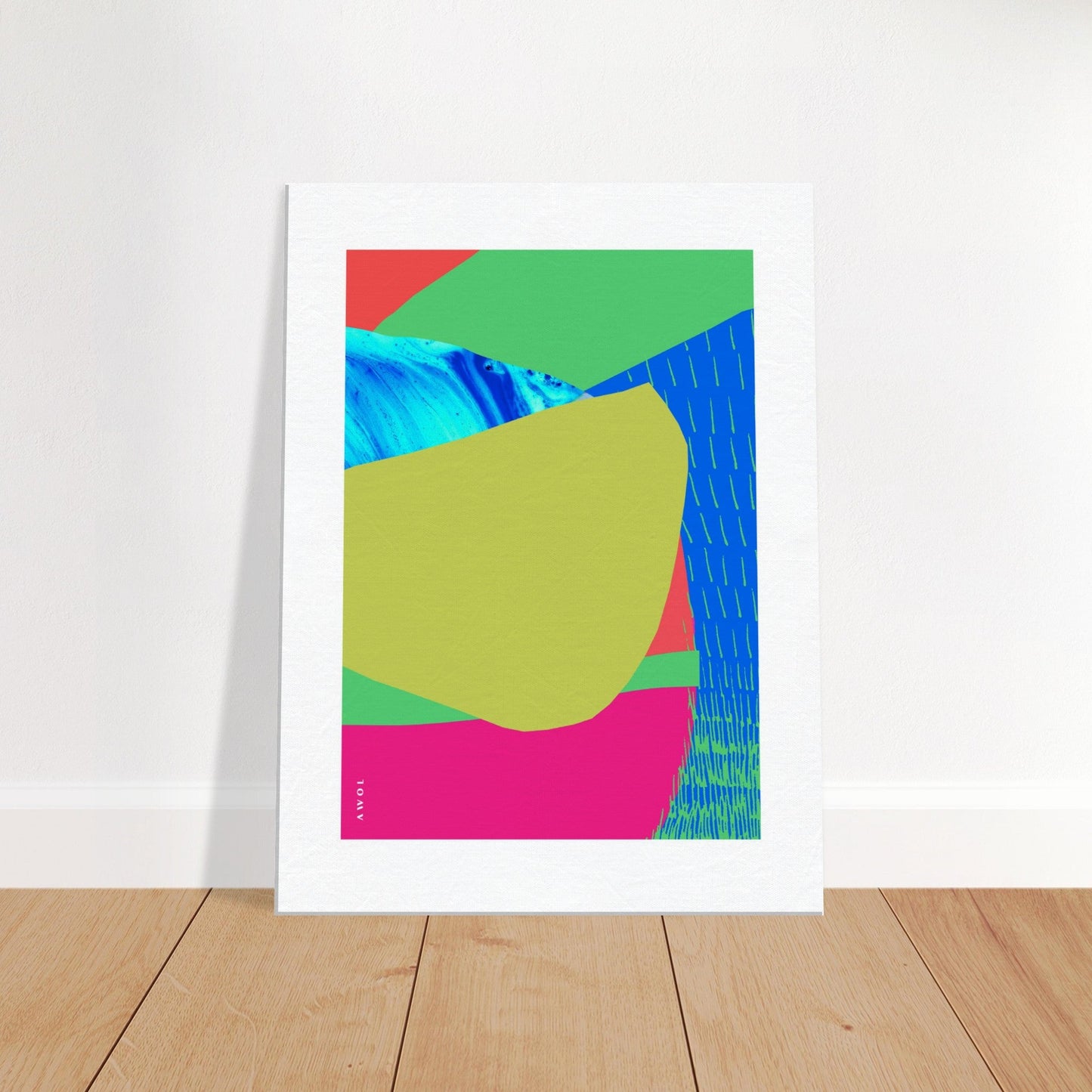 Colourful Bali, Thailand And Vietnam Abstract Landscapes: Canvas Print - Creations Awol