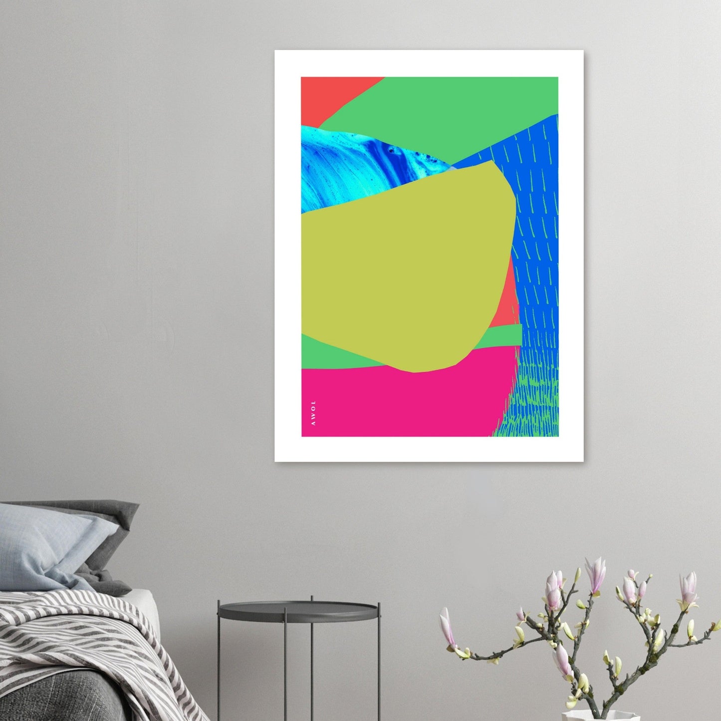 Colourful Bali, Thailand And Vietnam Abstract Landscapes: Classic Matte Paper Poster - Creations Awol