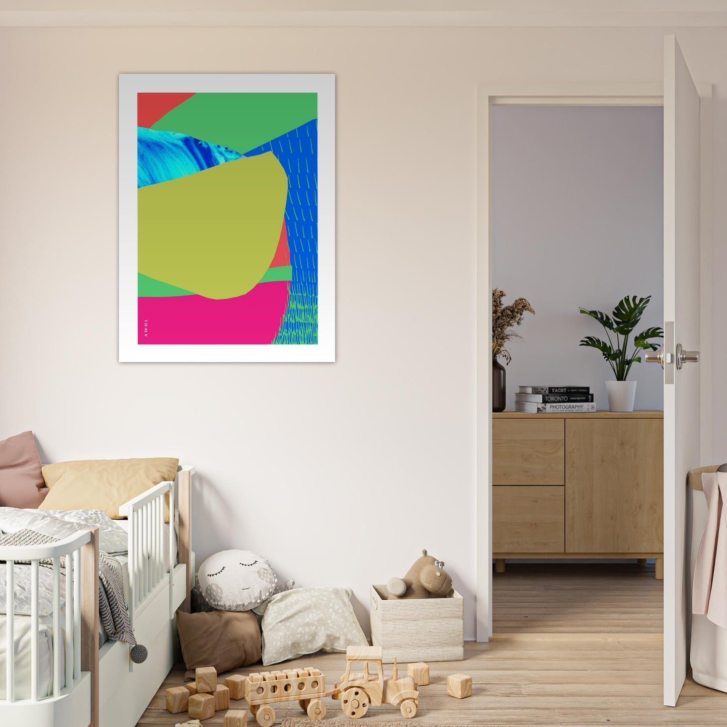 Colourful Bali, Thailand And Vietnam Abstract Landscapes: Classic Matte Paper Poster - Creations Awol