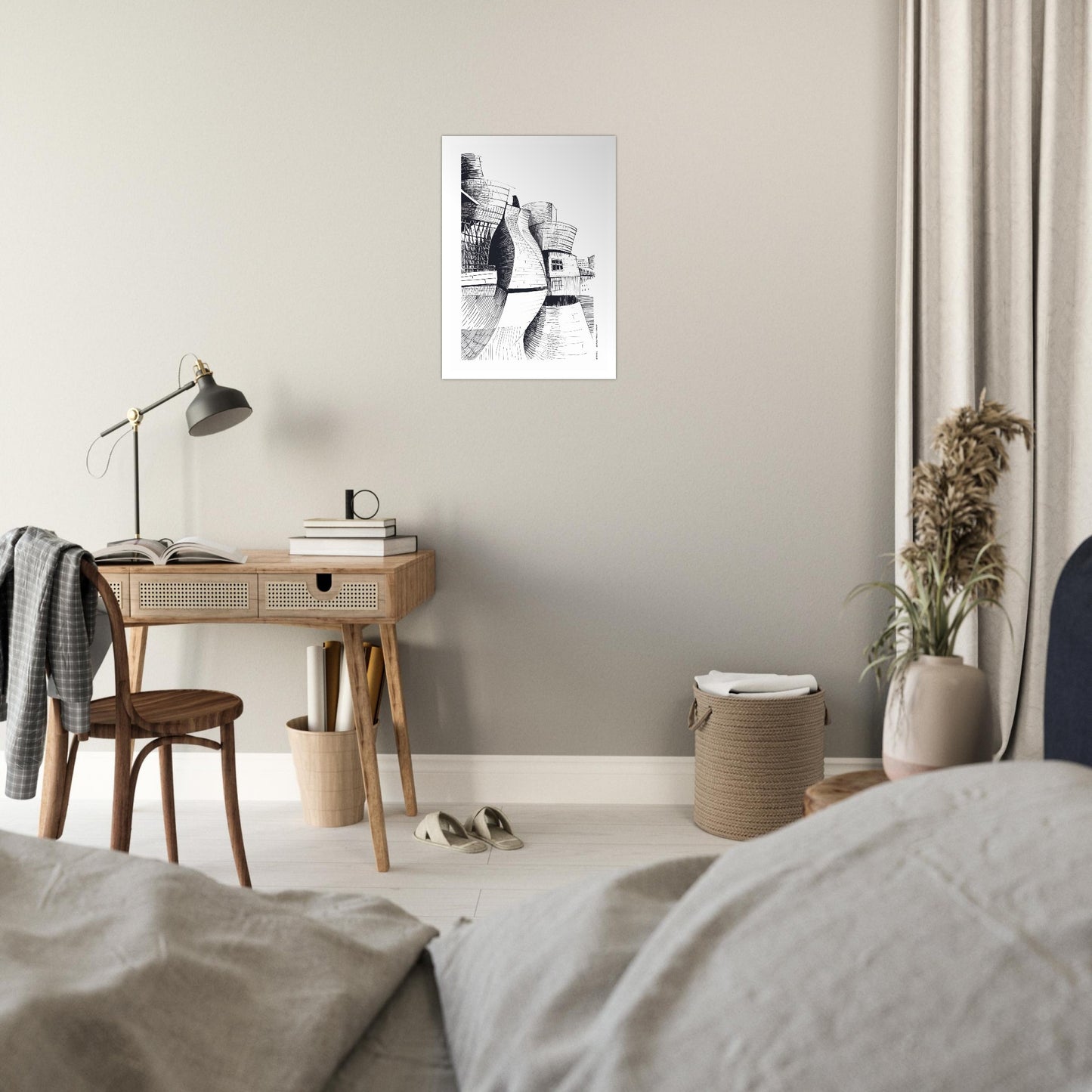 Guggenheim Bilbao, Modern Architecture Masterpiece: Poster Print