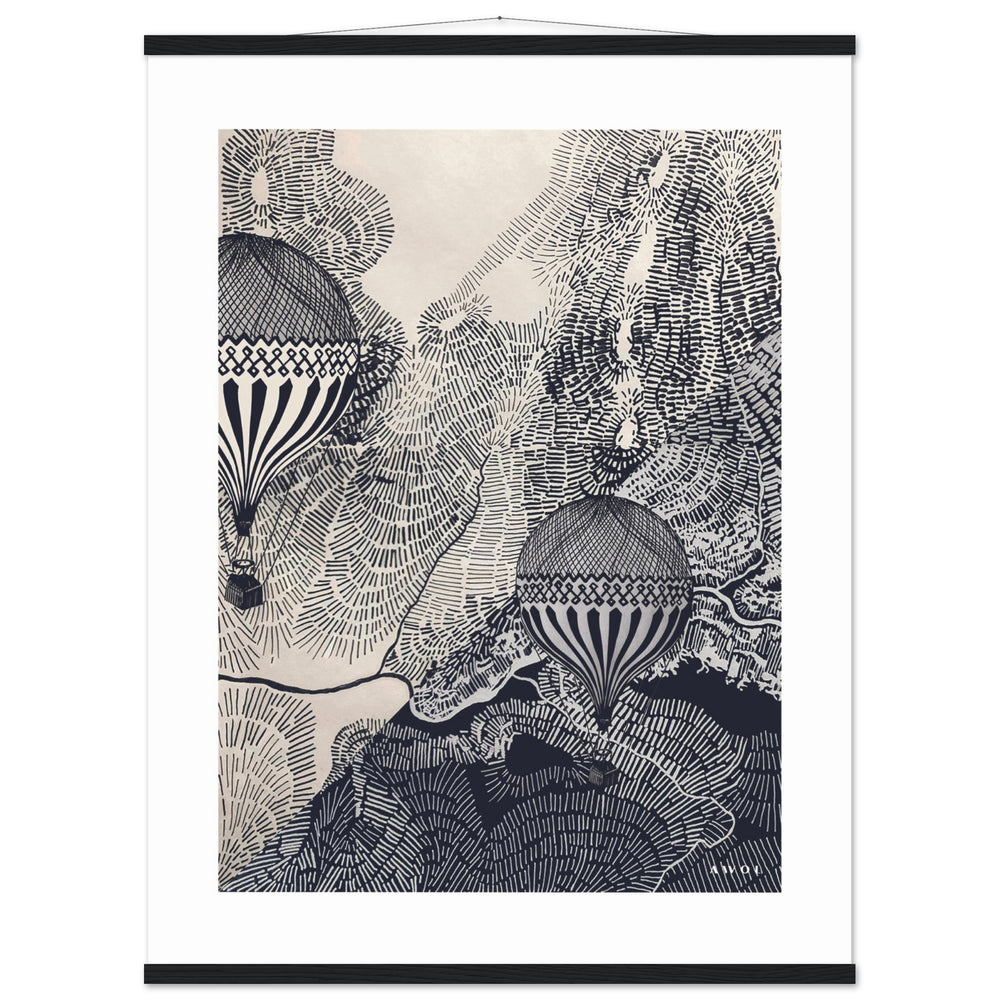 
                      
                        Dream Big Art Print: Vintage Travel In The Sky, Poster With Hanger
                      
                    