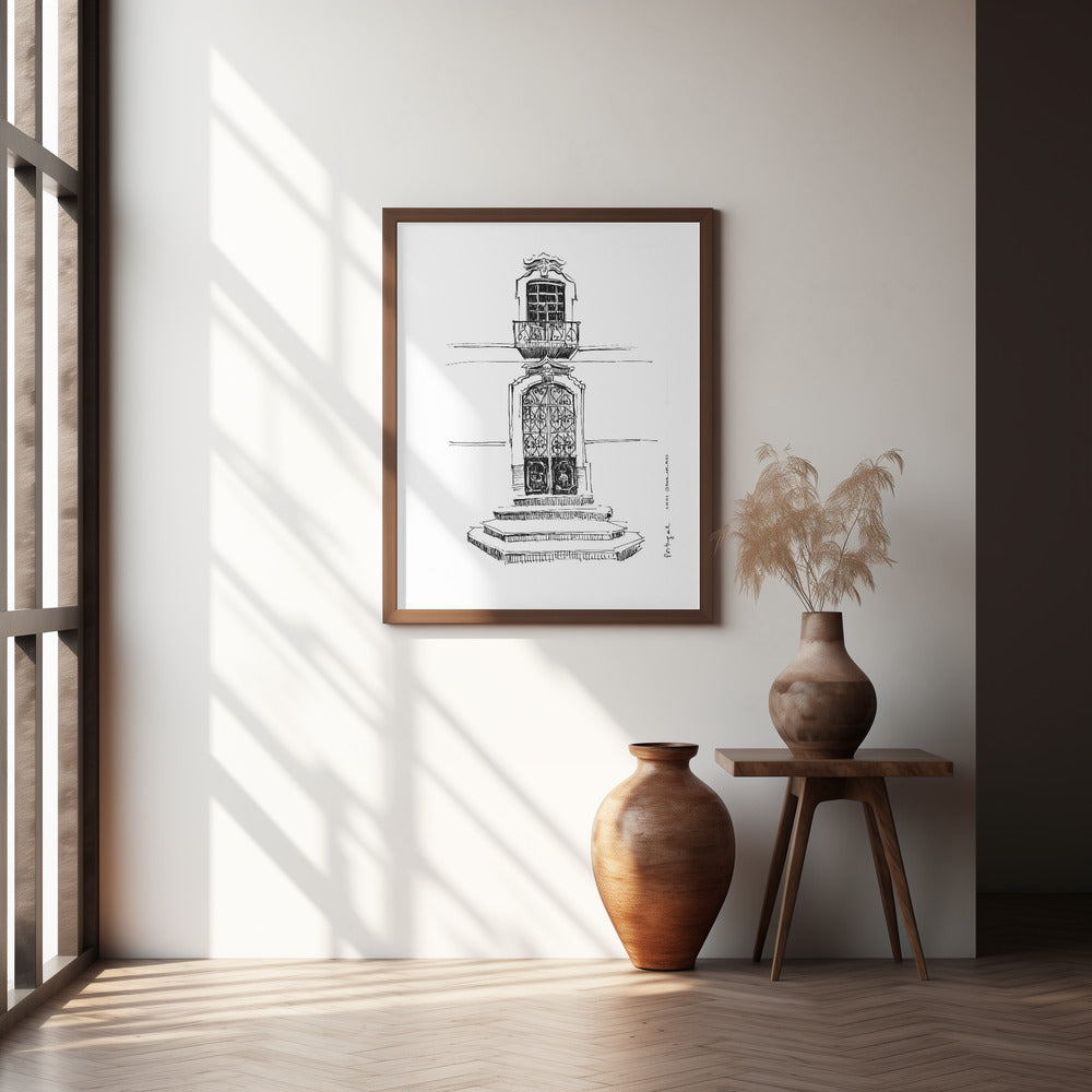 Portugese Portals: Windows & Doorways, Framed Fine Art Print