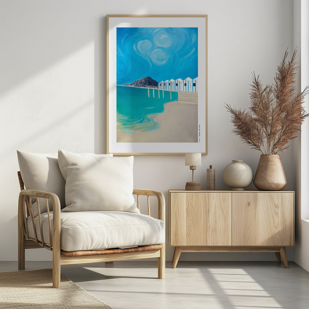 
                      
                        Amalfi Coast Travel Poster – Colourful Italian Wall Decor, Modern Art Print of Capri & Naples Seaside
                      
                    