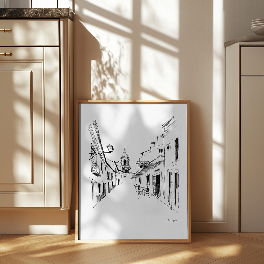
                      
                        Portugal Street Art: Fine Art Wooden Framed Poster
                      
                    