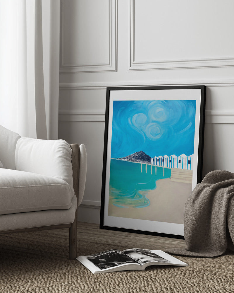 
                      
                        Amalfi Coast Travel Poster – Colourful Italian Wall Decor, Modern Art Print of Capri & Naples Seaside
                      
                    