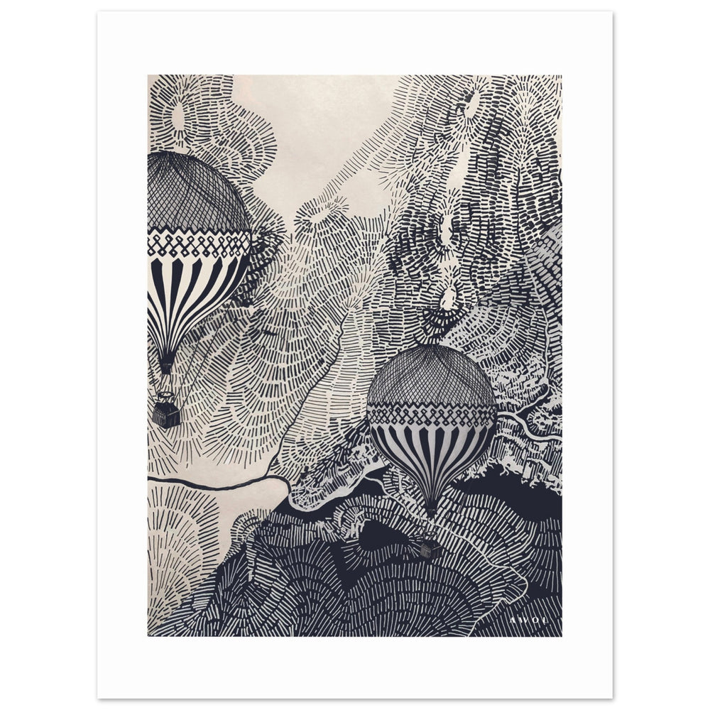 
                      
                        The Dreamer: Hot Air Balloon Adventures In The Sky: Poster Print
                      
                    