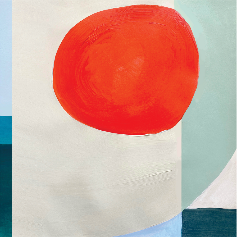 
                      
                        Stillness at Sunrise, Abstract Sky: Fine Art Wooden Framed Poster
                      
                    