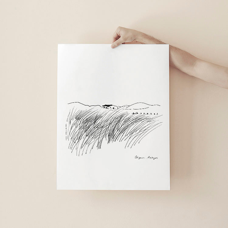 
                      
                        Wild Algarve Coastal Landscape, Minimalist Portugal Fine Art Print
                      
                    