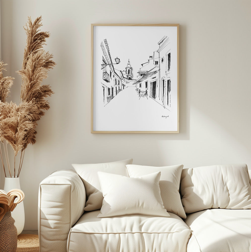 
                      
                        Portugal Street, Morning Coffee: Fine Art Poster
                      
                    