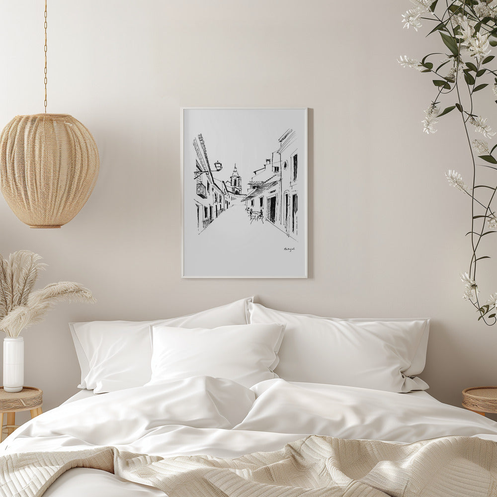 
                      
                        Portugal Street, Morning Coffee: Fine Art Poster
                      
                    