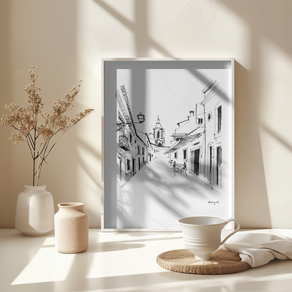 
                      
                        Portugal Street Art: Fine Art Wooden Framed Poster
                      
                    
