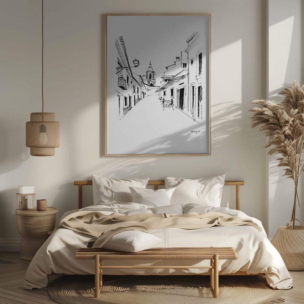 
                      
                        Portugal Street Art: Fine Art Wooden Framed Poster
                      
                    