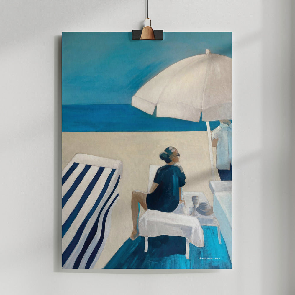 
                      
                        Mediterranean Beach Bliss, Part 2: Fine Art Poster
                      
                    